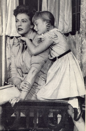 Rhoda with her mother